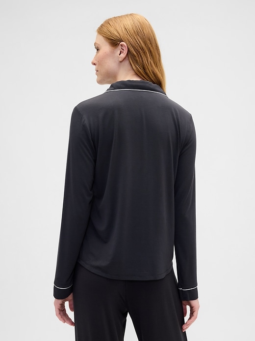 Image number 2 showing, Relaxed Modal PJ Shirt