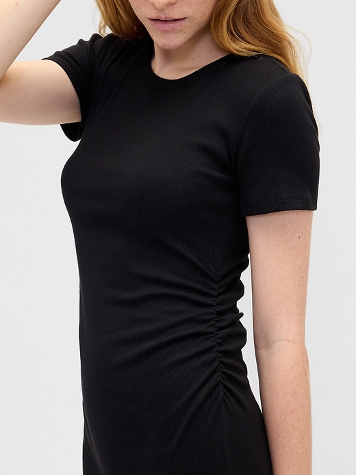 Image number 3 showing, Ribbed T-Shirt Maxi Dress