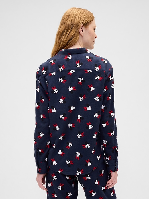 Gap × Disney Relaxed Flannel PJ Shirt