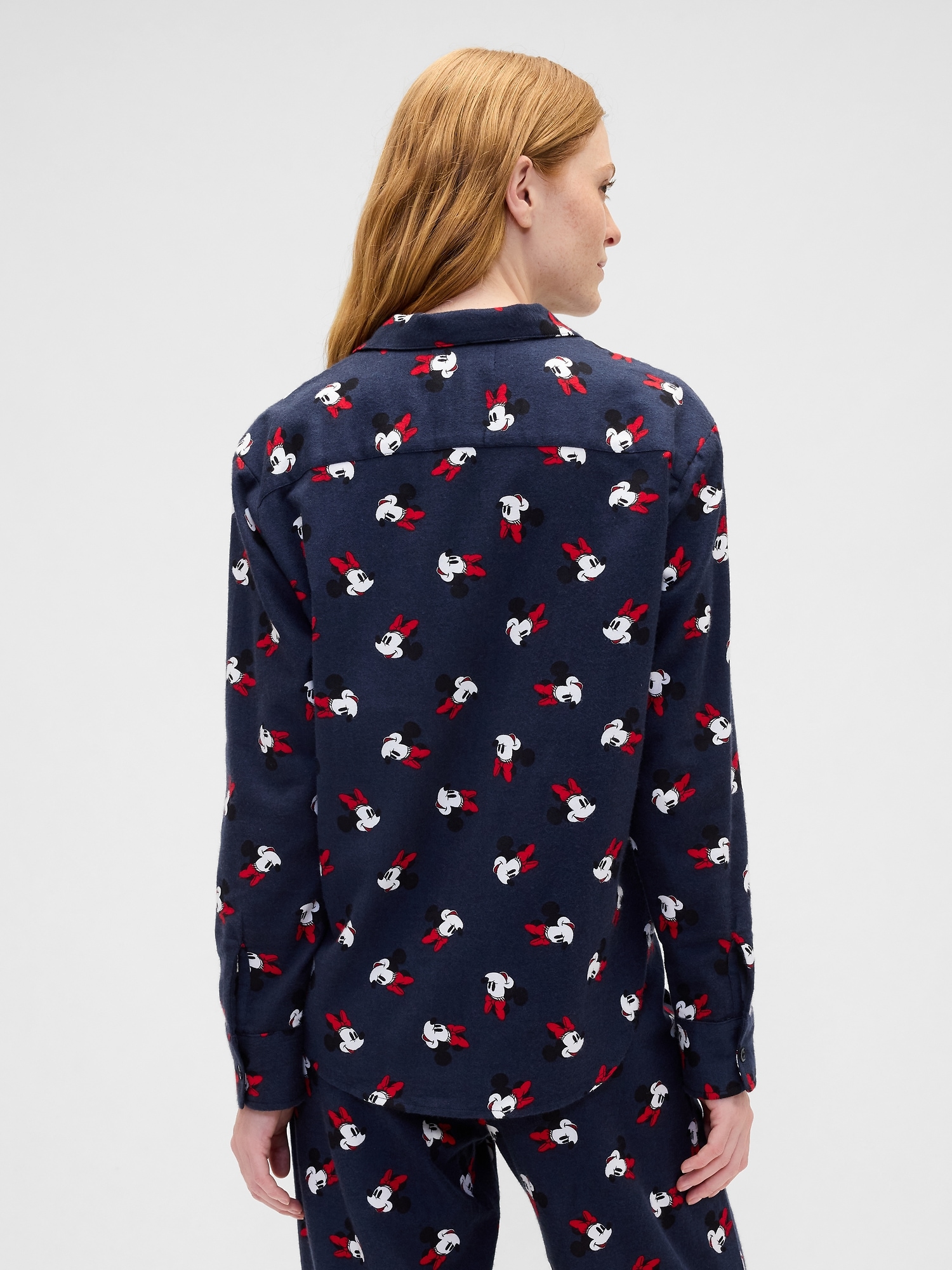 Gap × Disney Relaxed Flannel PJ Shirt
