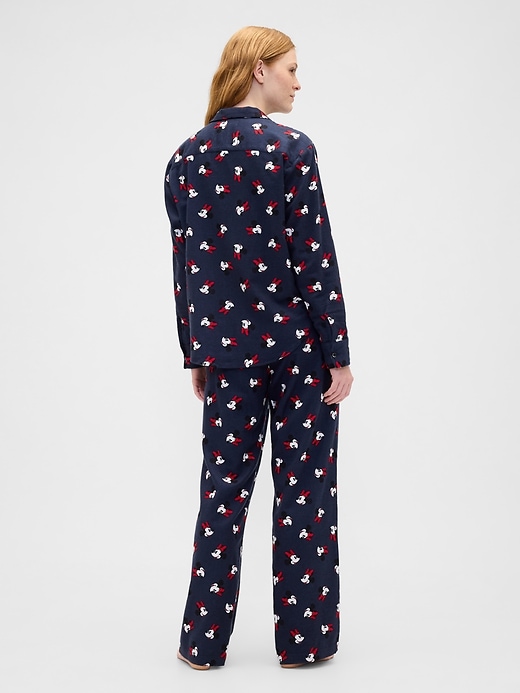 Image number 2 showing, Gap × Disney Relaxed Flannel PJ Pants