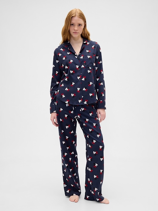 Gap × Disney Relaxed Flannel PJ Shirt