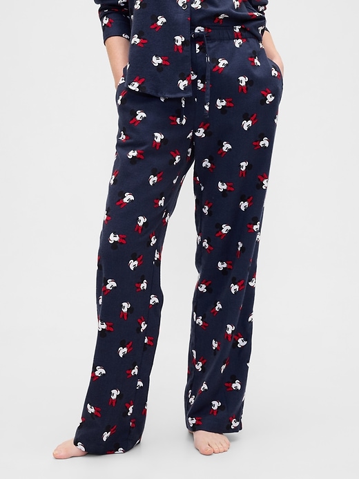 Image number 3 showing, Gap × Disney Relaxed Flannel PJ Pants