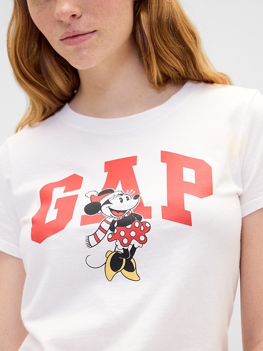 Image number 4 showing, Gap × Disney Minnie Mouse Logo T-Shirt