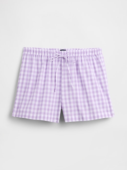 Image number 4 showing, Poplin PJ Shorts