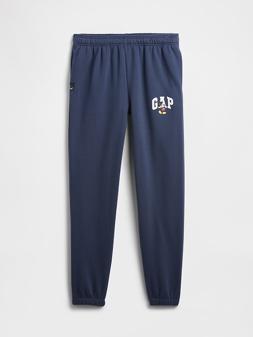 Image number 1 showing, Gap &#215 Disney Mickey Mouse Relaxed Logo Joggers
