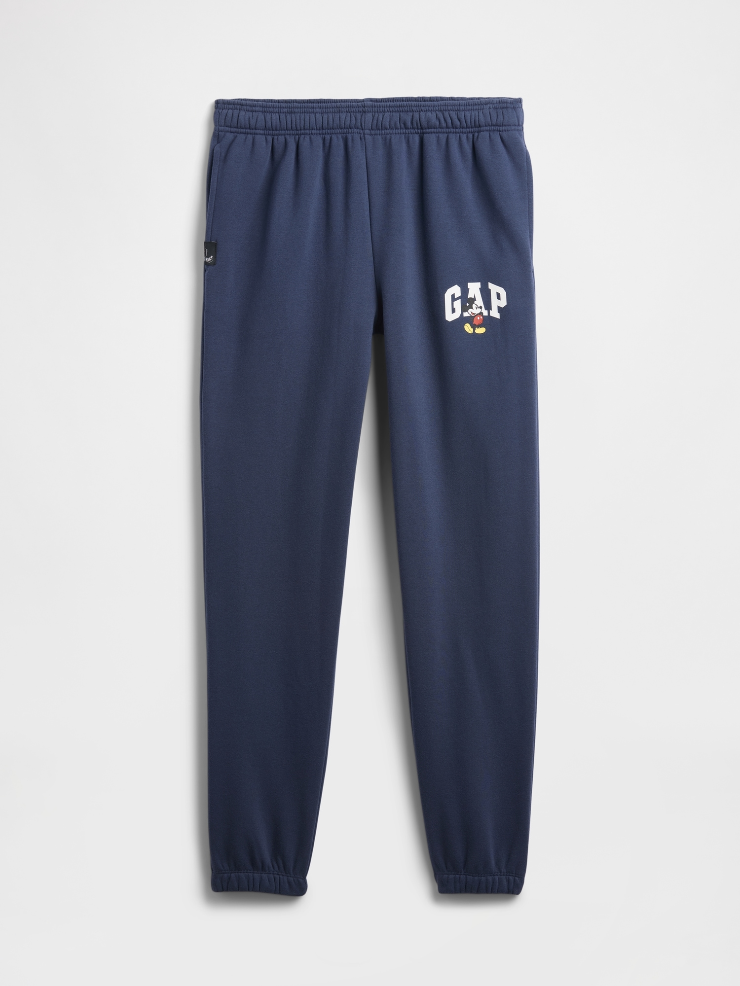Gap × Disney Mickey Mouse Relaxed Logo Joggers - Disney Family Navy