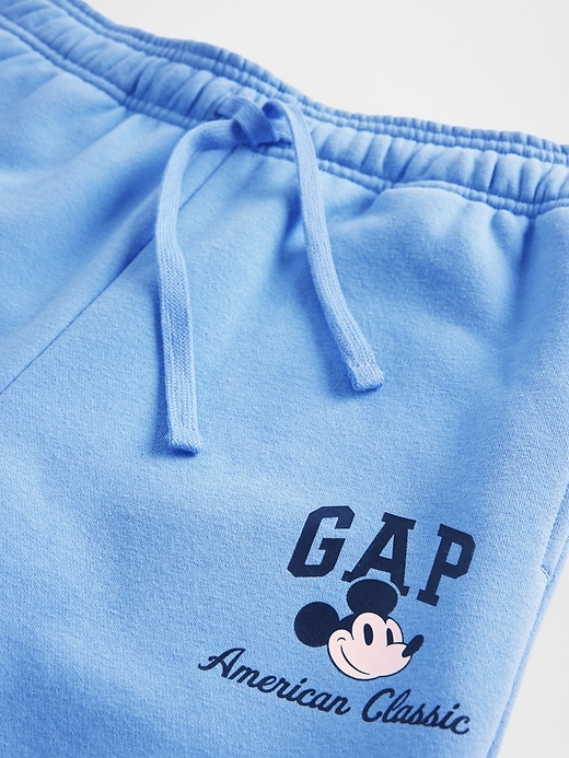 Image number 3 showing, GapKids × Disney Mickey Mouse Relaxed Logo Joggers