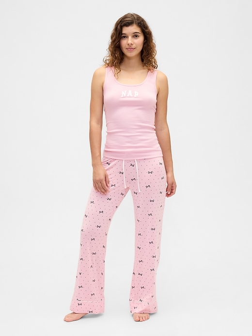 Image number 3 showing, Ribbed Gap Nap Logo Tank Top