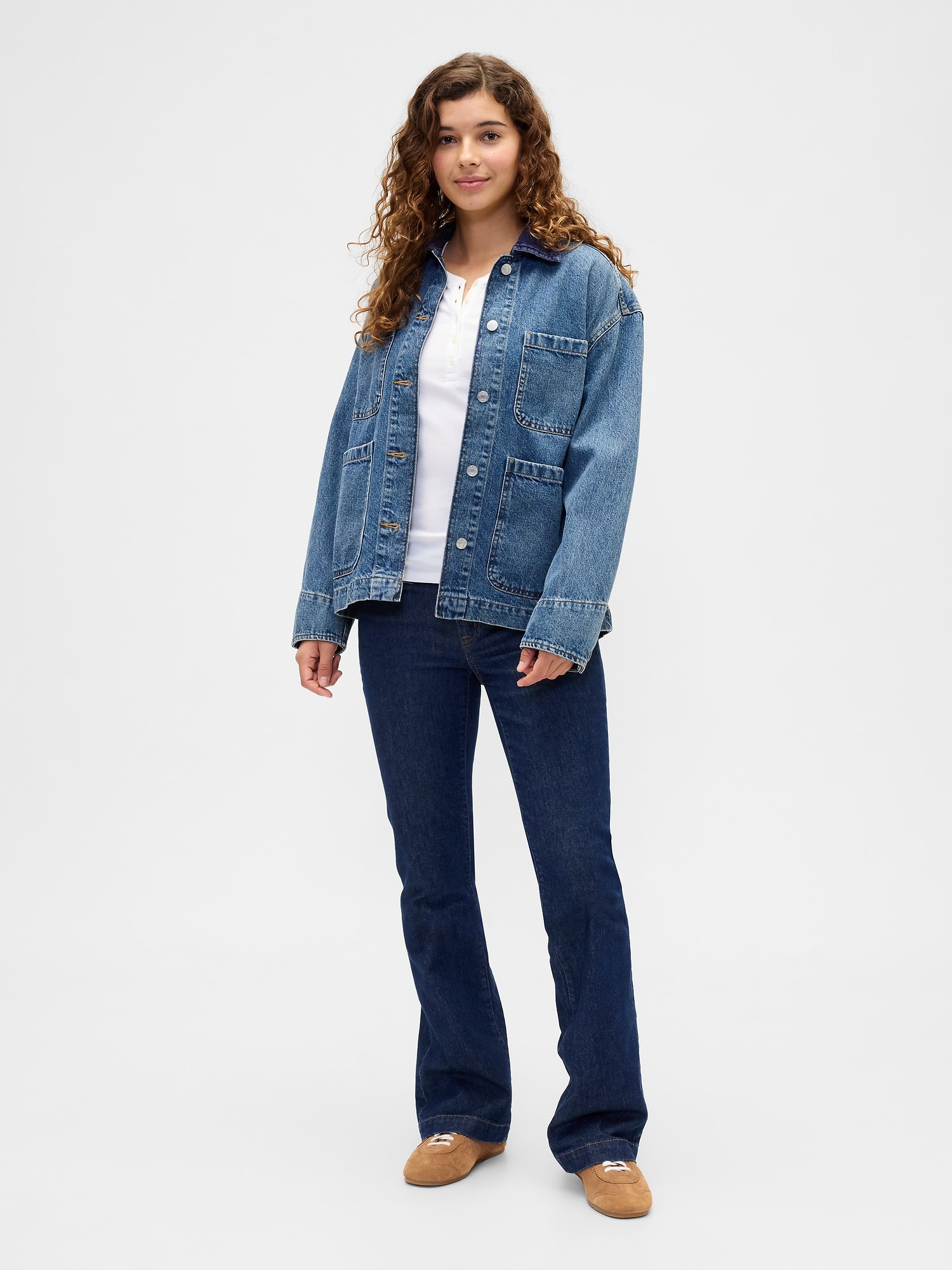 Low Rise Long & Lean Jeans - Dark Wash