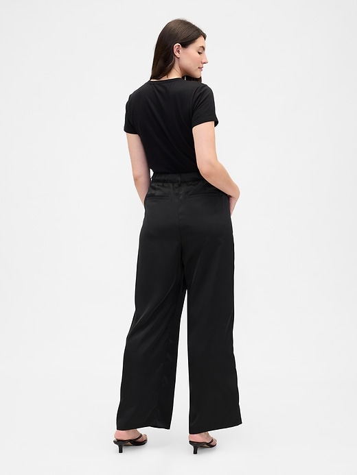 Image number 6 showing, Easy Satin Trousers