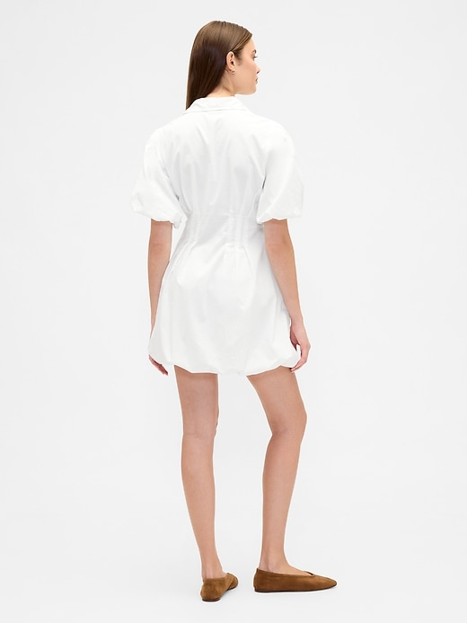 Image number 2 showing, Mini Bubble Shirtdress