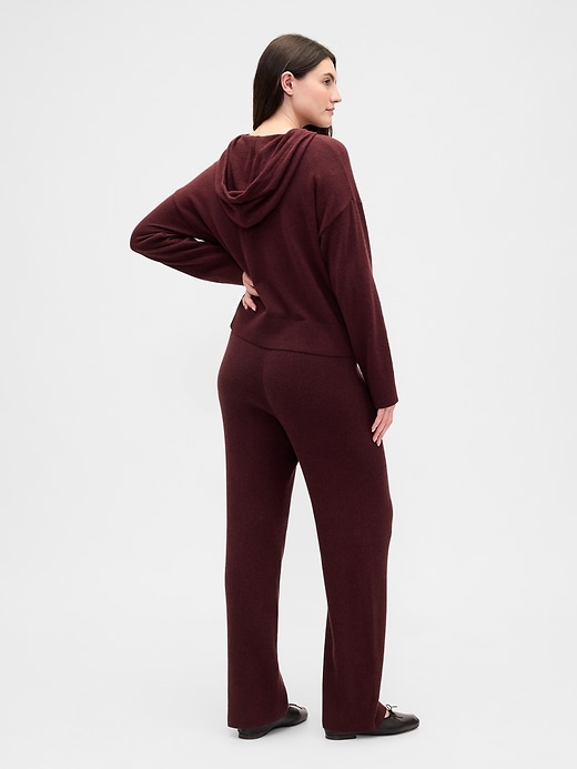 Image number 6 showing, CashSoft Relaxed Ribbed Sweater Pants