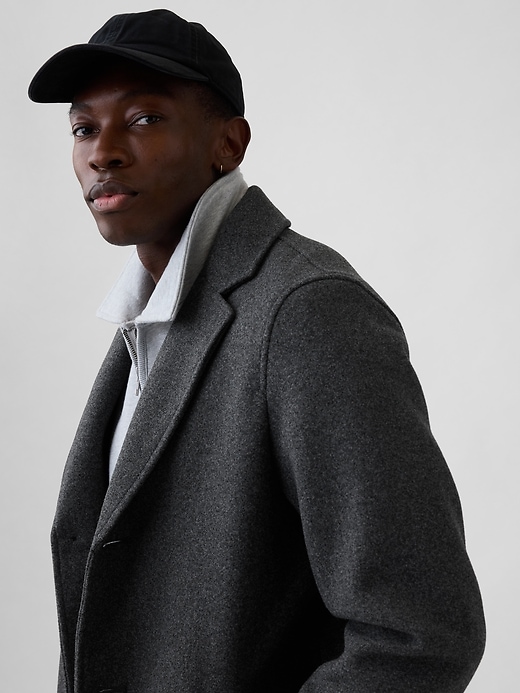 Image number 4 showing, 100% Recycled Relaxed Topcoat