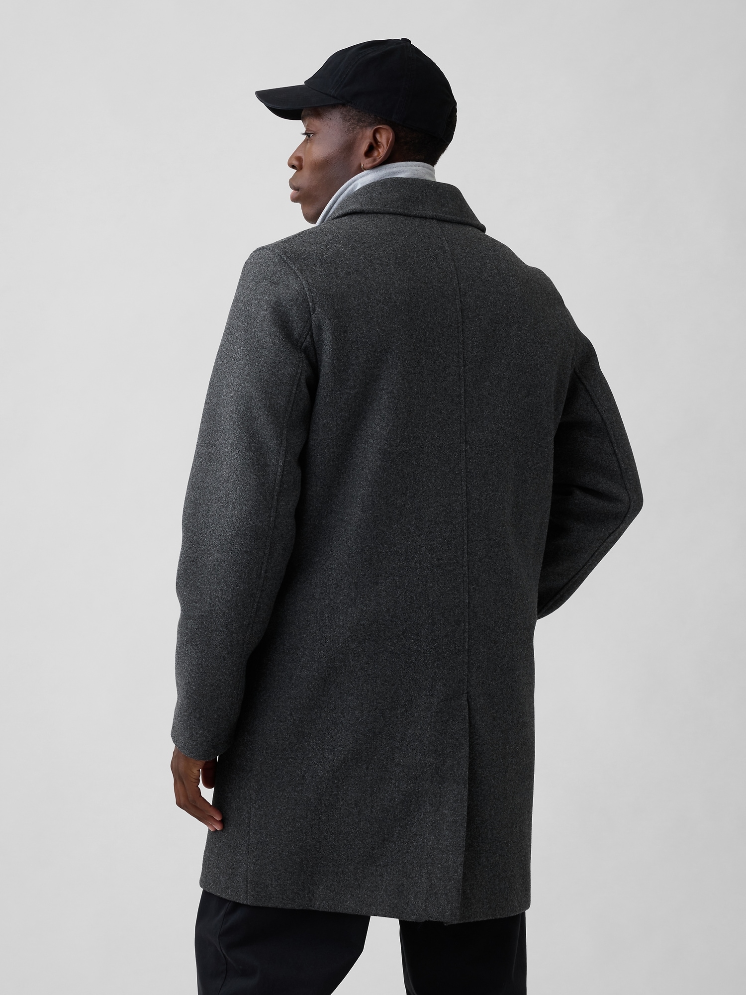 100% Recycled Relaxed Topcoat