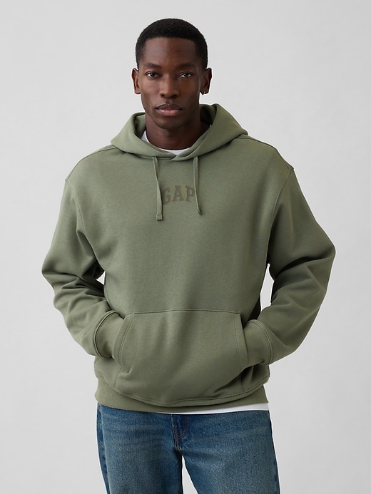 Image number 1 showing, Oversized Gap Mini-Logo Hoodie