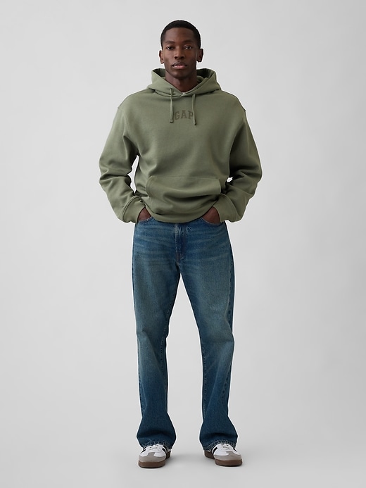 Image number 3 showing, Oversized Gap Mini-Logo Hoodie