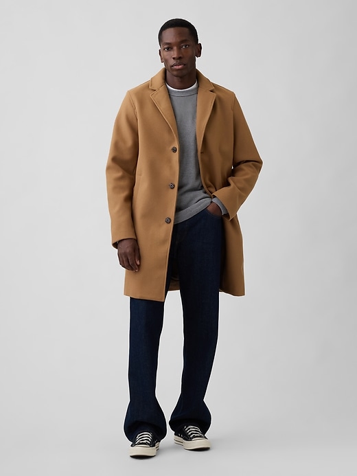 Image number 3 showing, 100% Recycled Relaxed Topcoat