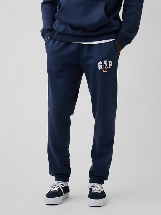 Image number 3 showing, Gap × Disney Mickey Mouse Relaxed Logo Joggers