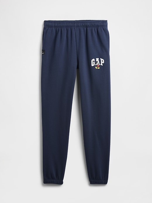Image number 4 showing, Gap × Disney Mickey Mouse Relaxed Logo Joggers