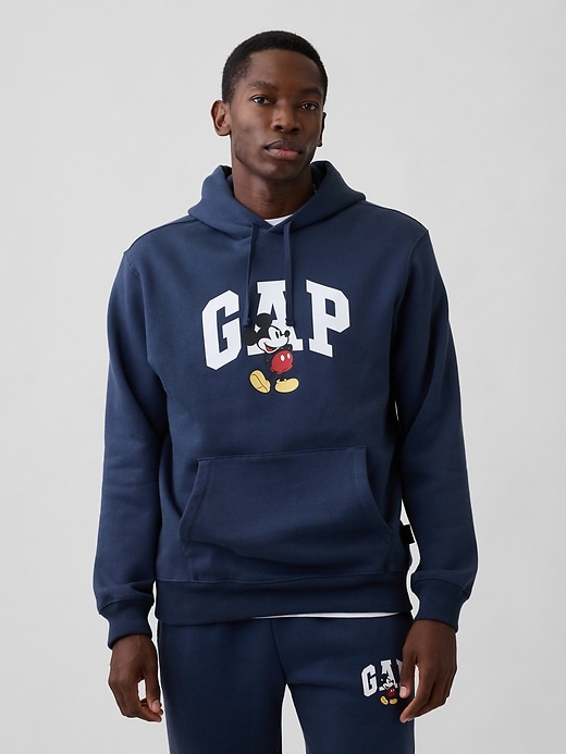 Image number 1 showing, Disney × Mickey Mouse Relaxed Logo Hoodie