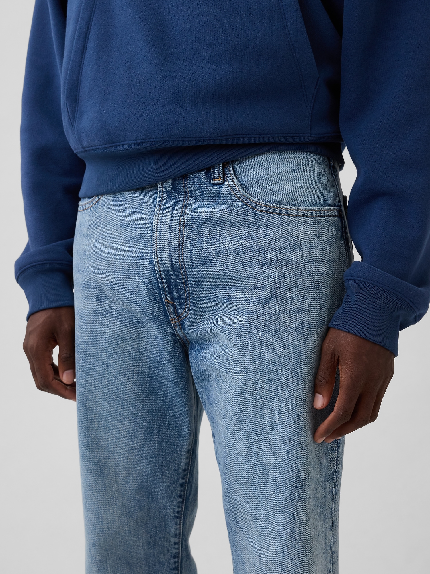 Gap Factory Relaxed Boot Jeans In Brown