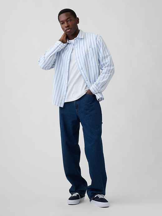 Image number 3 showing, Oxford Shirt in Boxy Fit