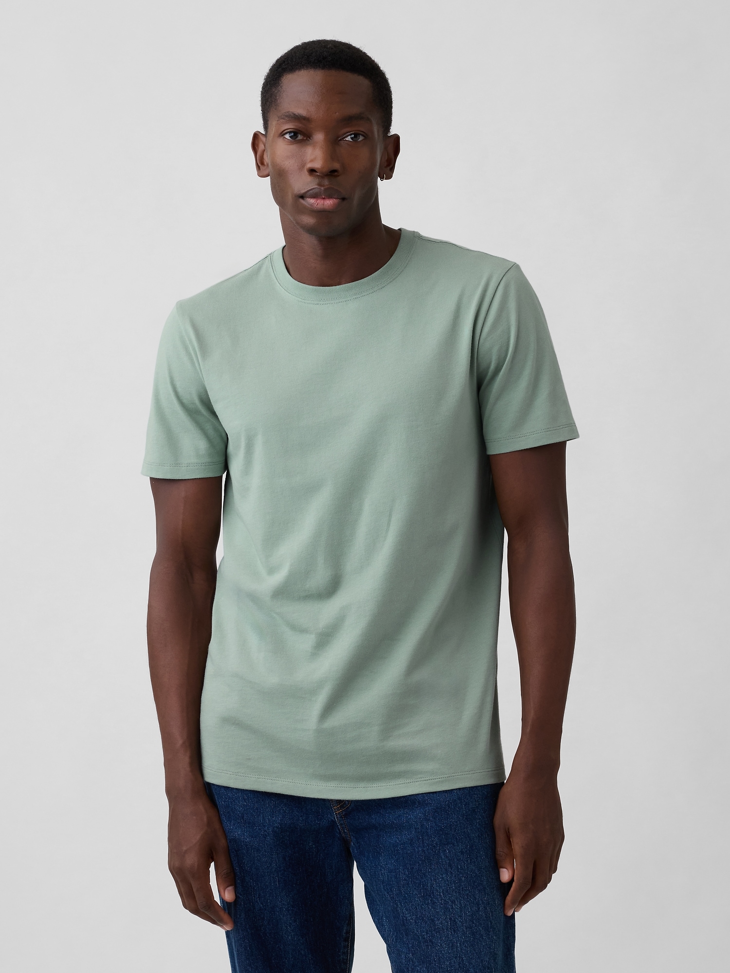 Everyday Soft Crewneck T-Shirt - Iceberg Green