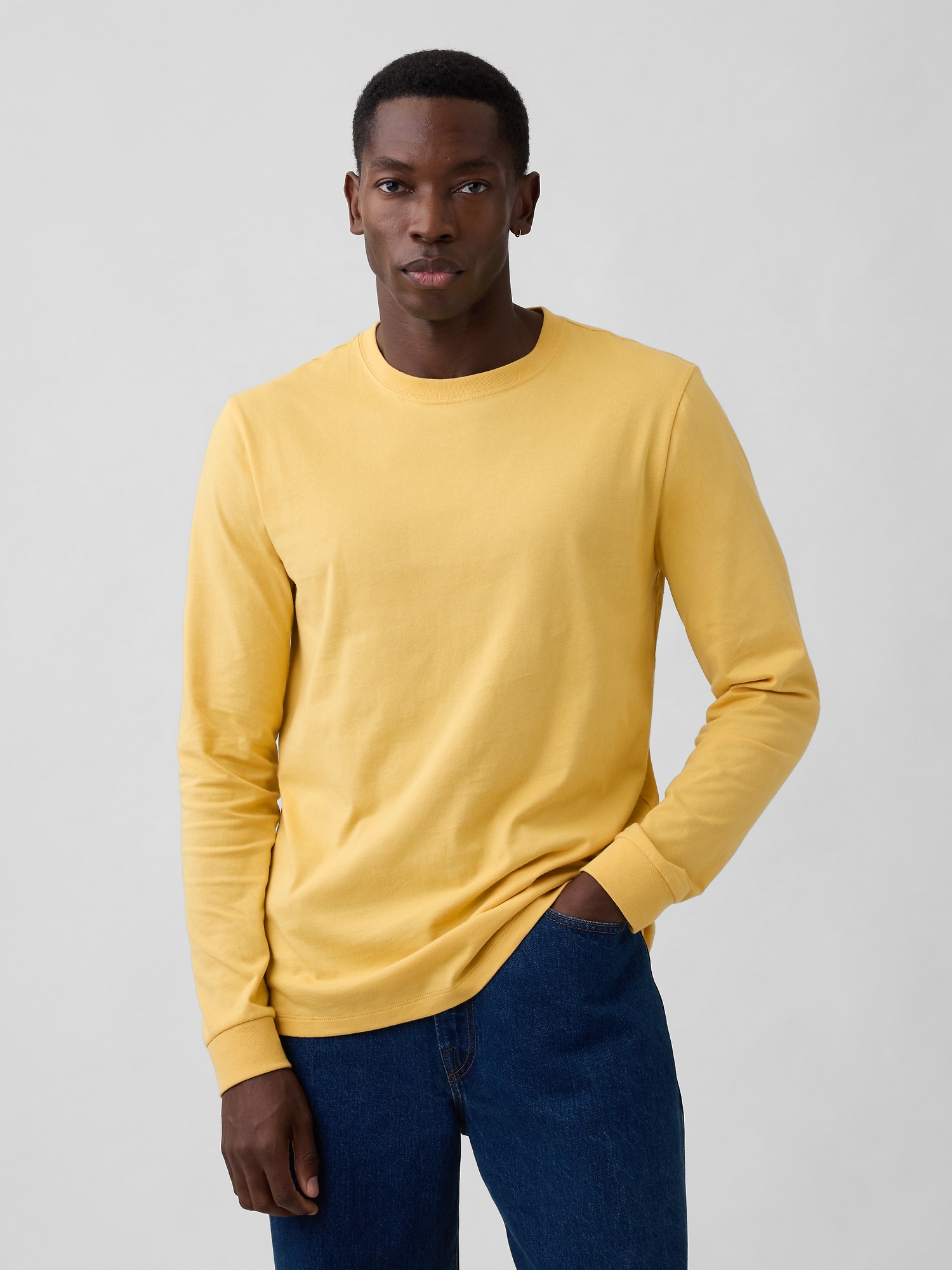 Everyday Soft Crewneck T-Shirt - French Almond Yellow