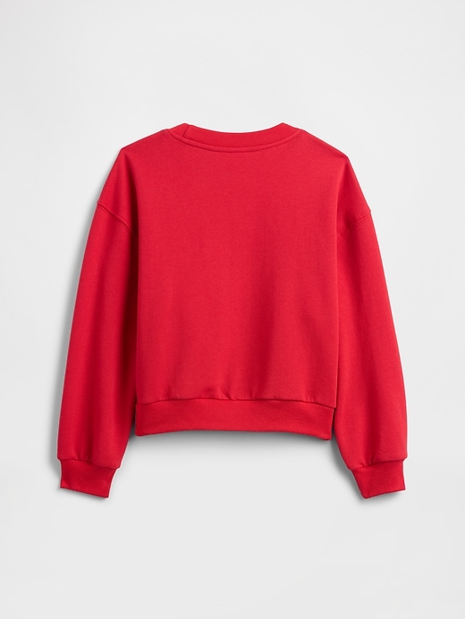 Image number 2 showing, GapKids &#124 Dr Seuss™ Oversized Wedge Logo Sweatshirt