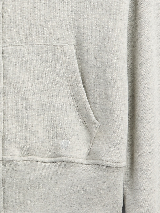 Image number 3 showing, Kids Relaxed Wedge Zip Hoodie