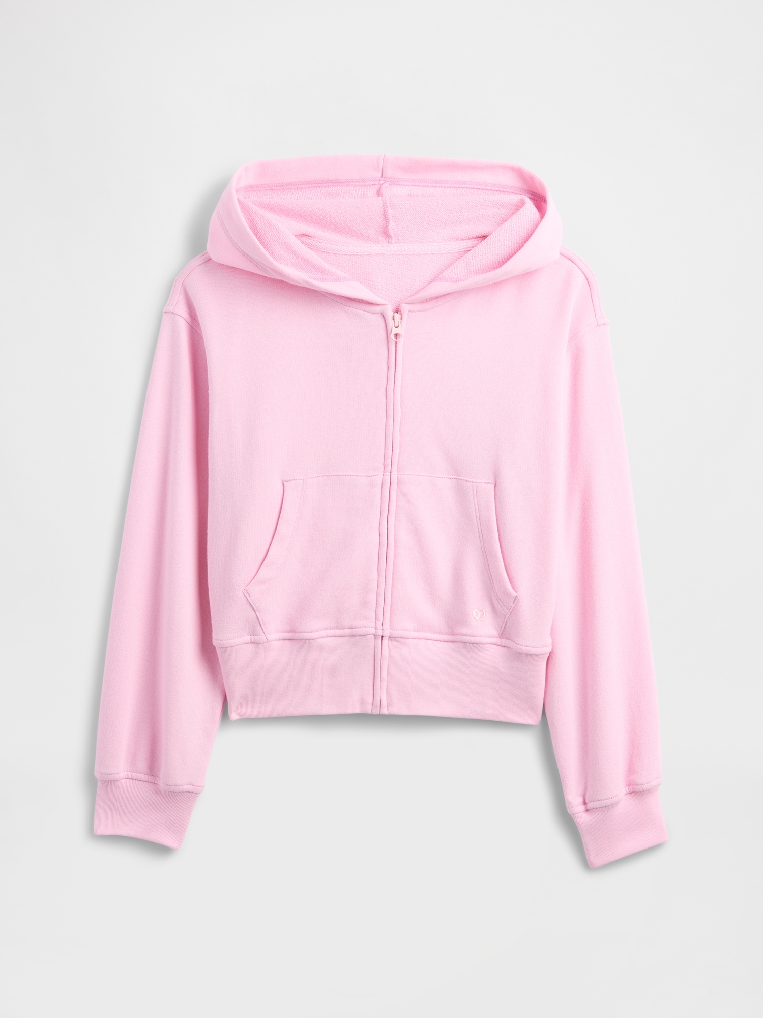 Kids Relaxed Wedge Zip Hoodie