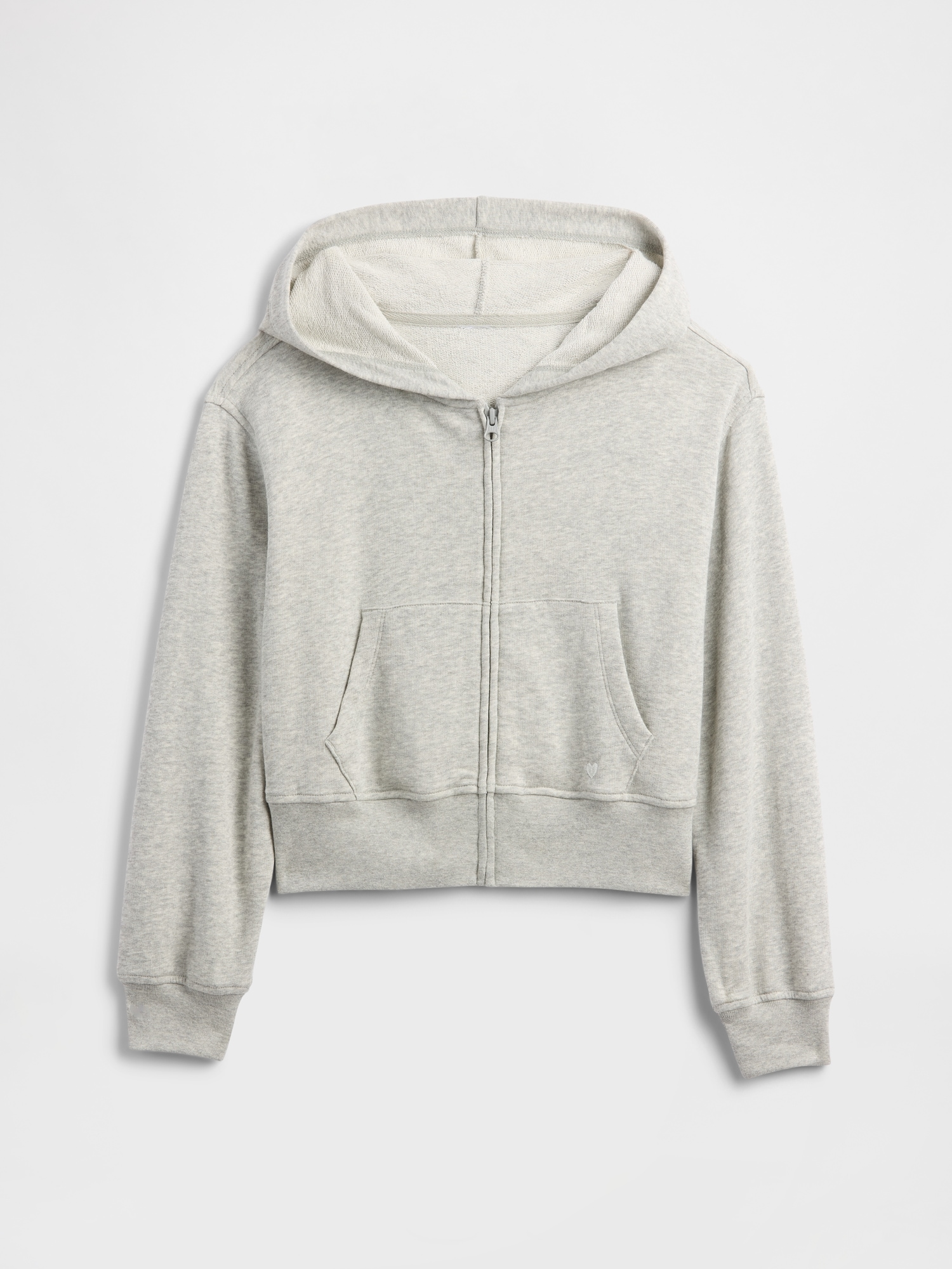 Kids Relaxed Wedge Zip Hoodie