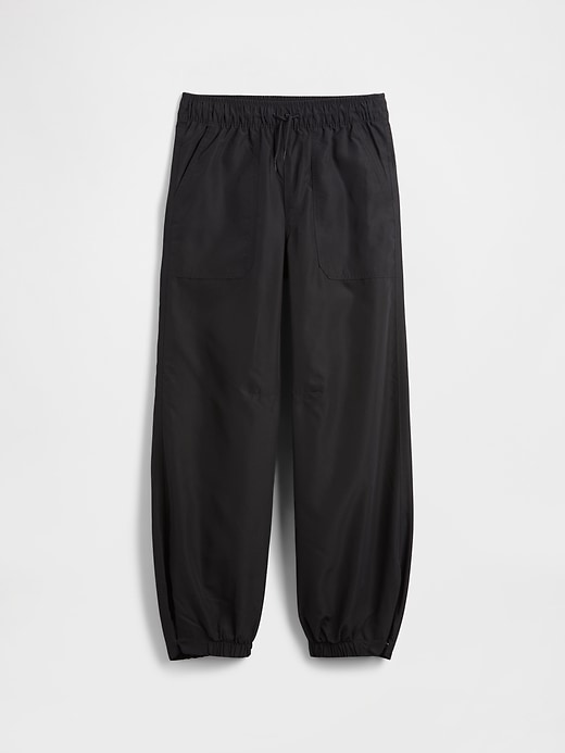 Image number 1 showing, Kids 100% Recycled Jersey-Lined Pull-On Pants