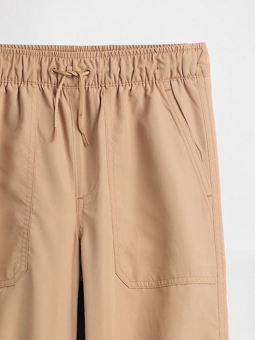 Image number 3 showing, Kids 100% Recycled Jersey-Lined Pull-On Pants