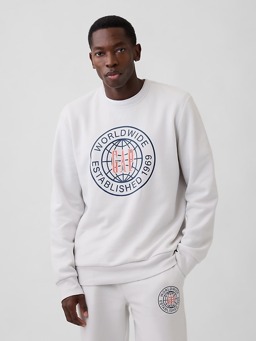 Image number 1 showing, Relaxed Gap Graphic Sweatshirt