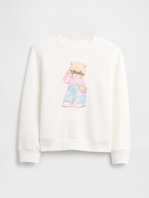 Image number 1 showing, Kids Wedge Crewneck Sweatshirt