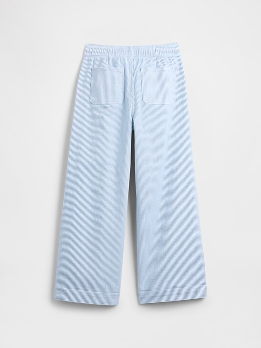 Image number 2 showing, Kids Stripe Pull-On Wide-Leg Pants