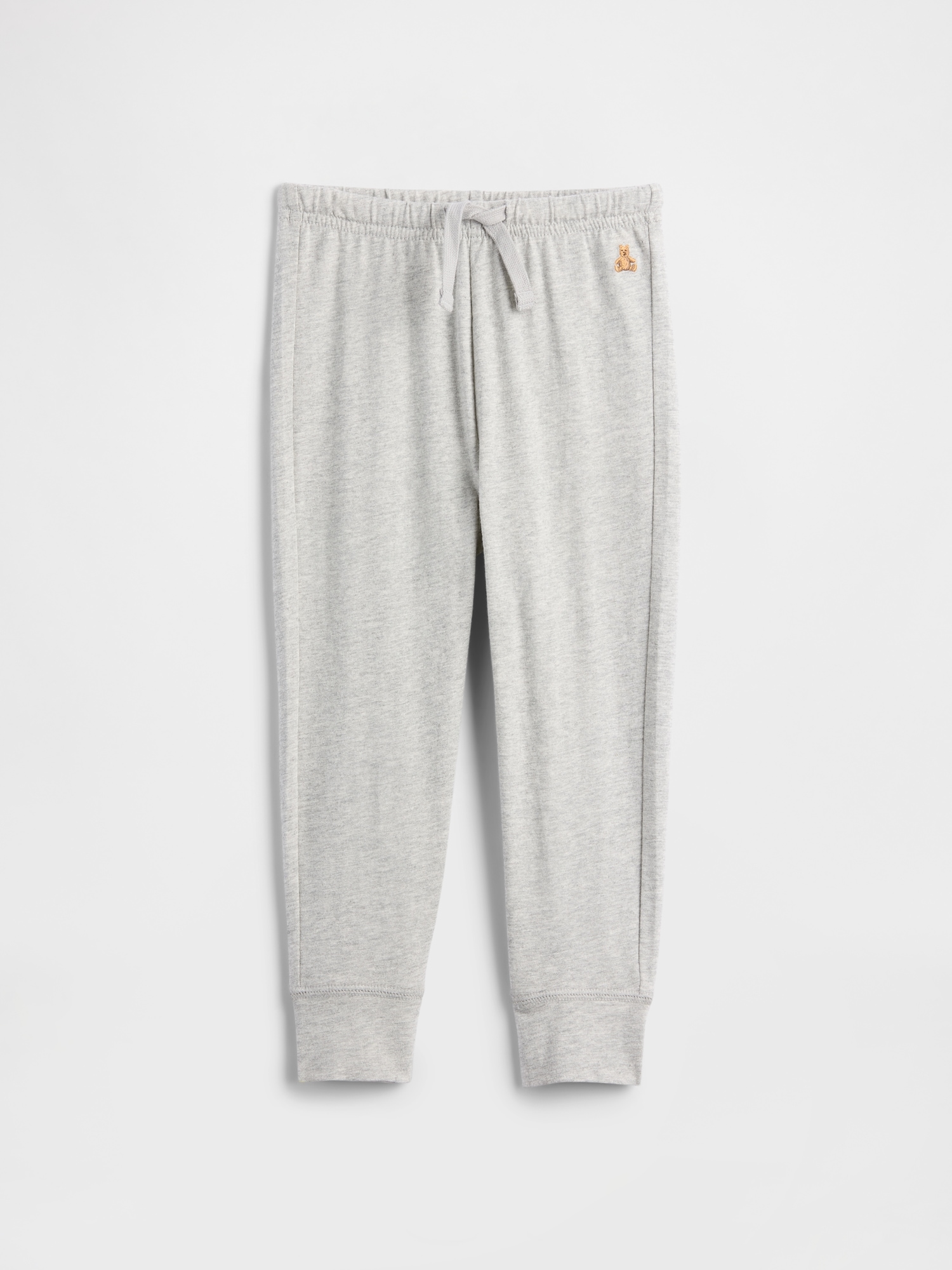 babyGap Brannan Bear Pull-On Joggers - Gray And White Marl