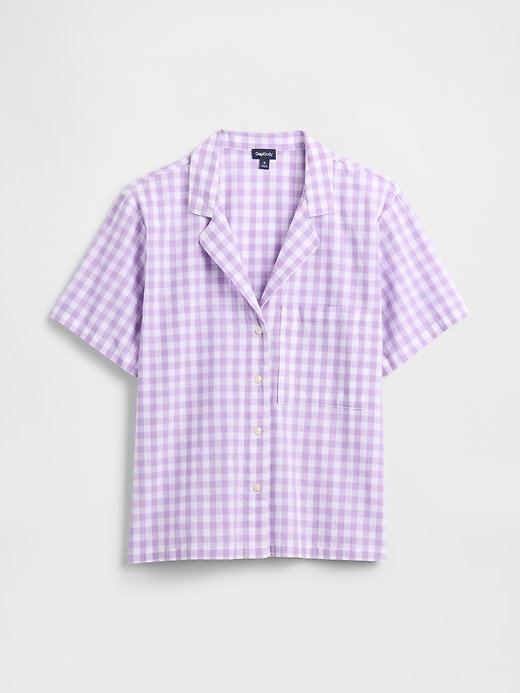 Image number 4 showing, Poplin PJ Shirt