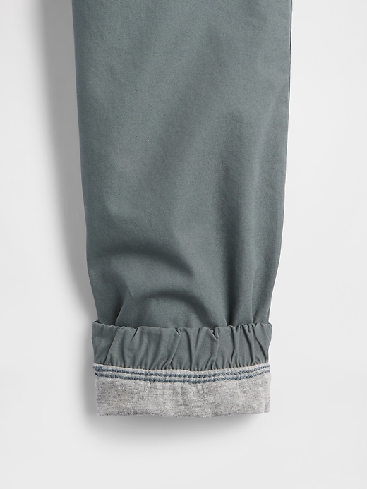 Image number 3 showing, babyGap Pull-On Relaxed Poplin Joggers