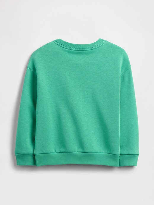Image number 2 showing, babyGap Logo Relaxed Crewneck Sweatshirt