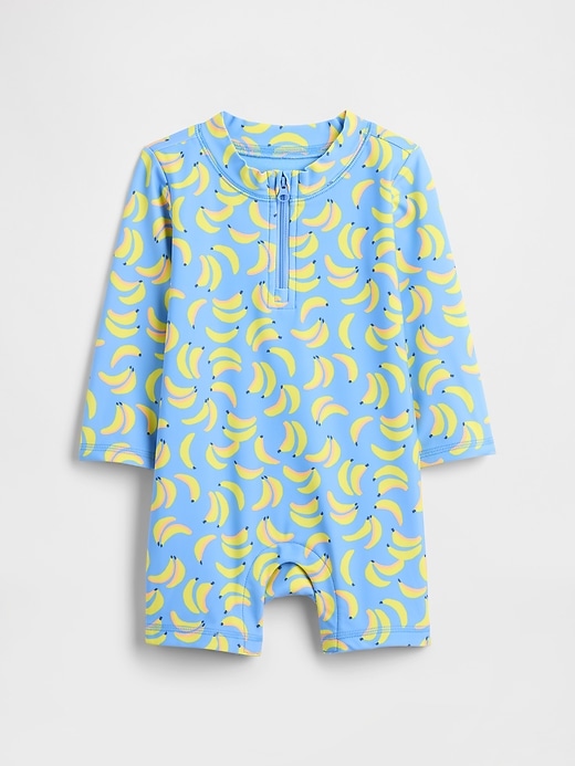 Image number 1 showing, Baby One-Piece Rash Guard