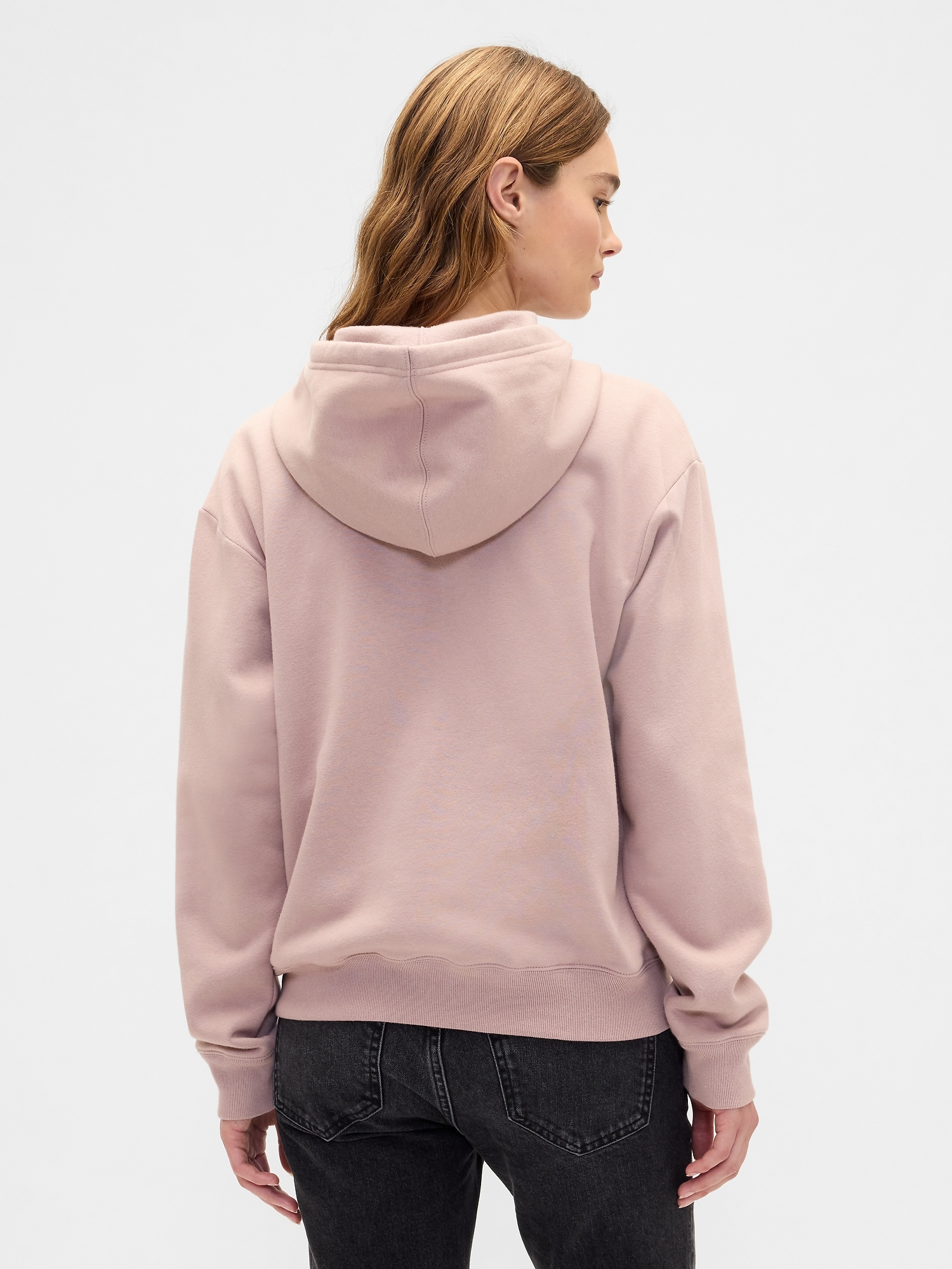 Relaxed Gap Logo Zip Hoodie