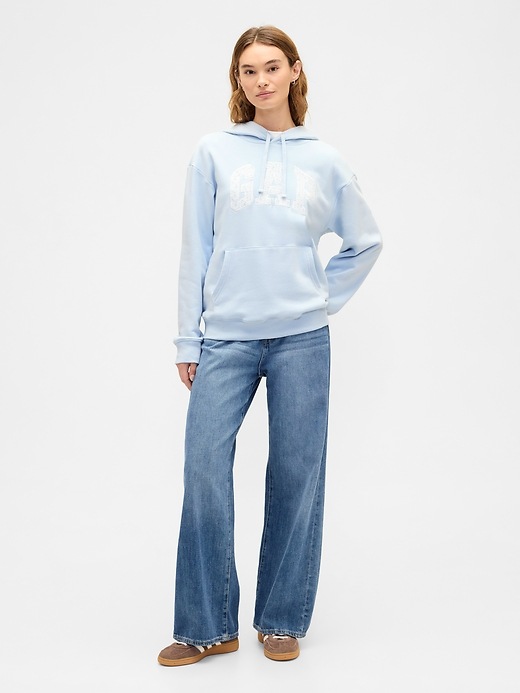 Relaxed Gap Logo Hoodie