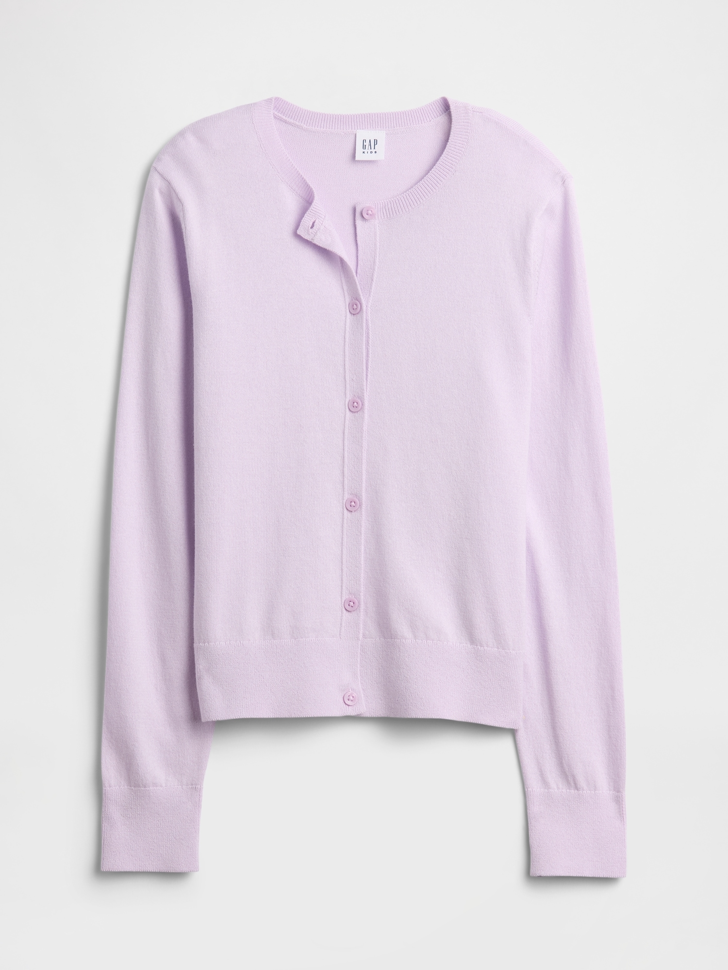 Kids Crewneck Cardigan