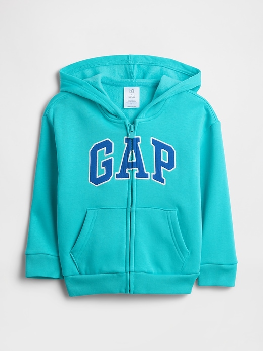Image number 1 showing, babyGap Relaxed Logo Zip Hoodie