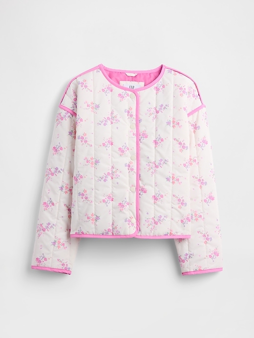 Image number 1 showing, Kids Relaxed Quilted Jacket
