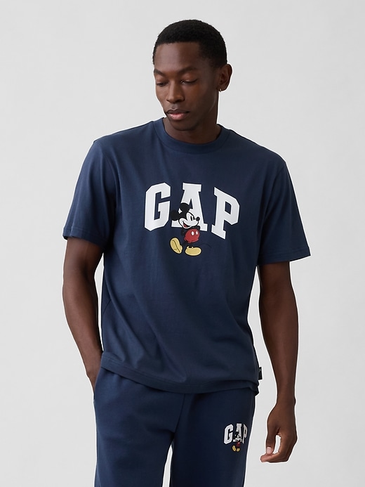 Image number 1 showing, Gap × Disney Mickey Mouse Everyday Soft Relaxed Logo T-Shirt