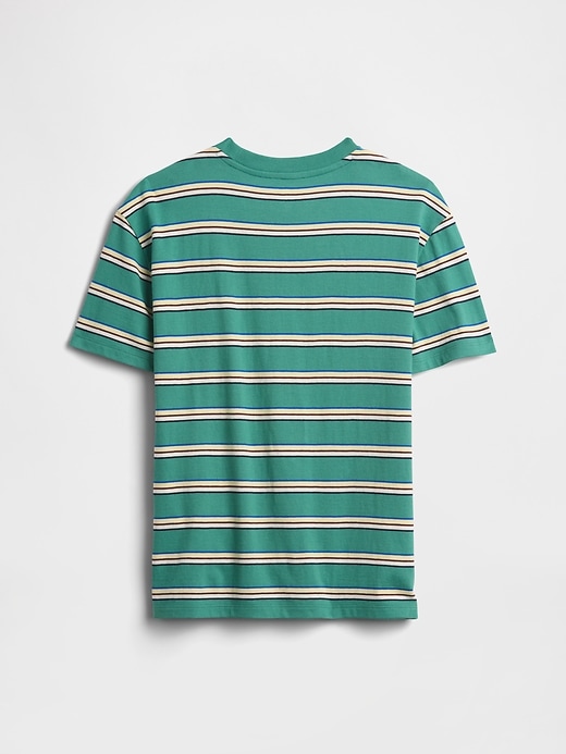 Image number 2 showing, Kids Everyday Soft Stripe Pocket T-Shirt